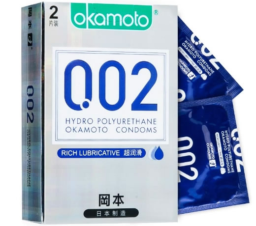 冈本聚氨酯避孕套招商代理 2片装