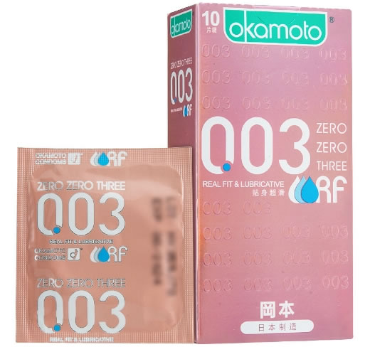 冈本天然胶乳橡胶避孕套招商代理 10片装