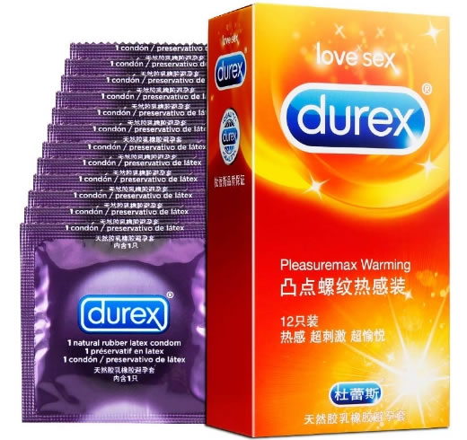 杜蕾斯天然胶乳橡胶避孕套招商代理 12枚