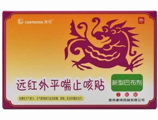 康琦平喘止咳贴招商代理 2贴 贵州康琦药械