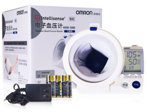 欧姆龙电子血压计招商代理 HEM-1000 欧姆龙大连