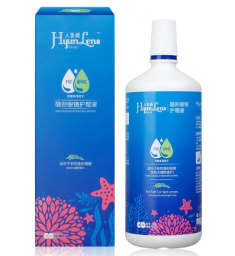人鱼姬隐形眼镜护理液招商代理 500ml 江苏中润