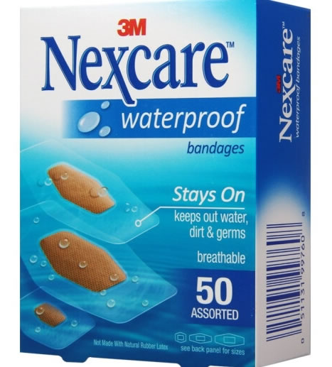 3M/耐适康防水创口贴招商代理 50片(432-50)