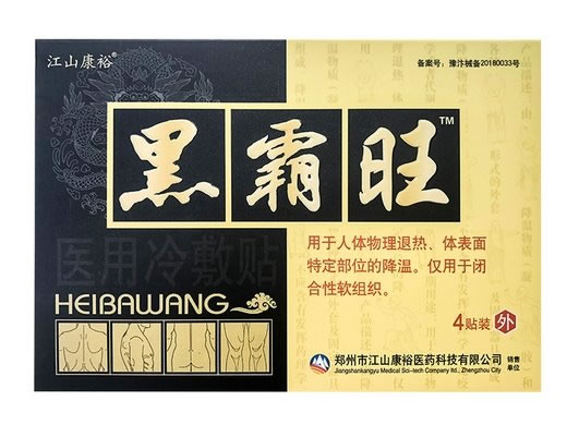 黑霸旺/江山康裕医用冷敷贴招商代理 4贴 睿诚医药