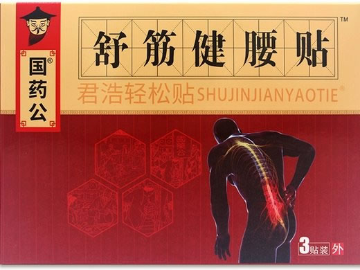 国药公/舒筋健腰贴君浩轻松贴招商代理 3贴