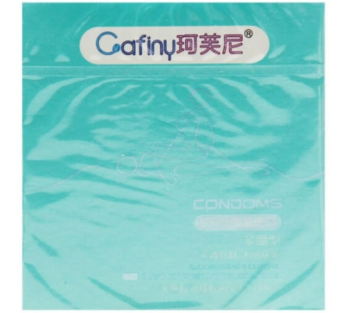 珂芙尼天然胶乳橡胶避孕套招商代理 3只
