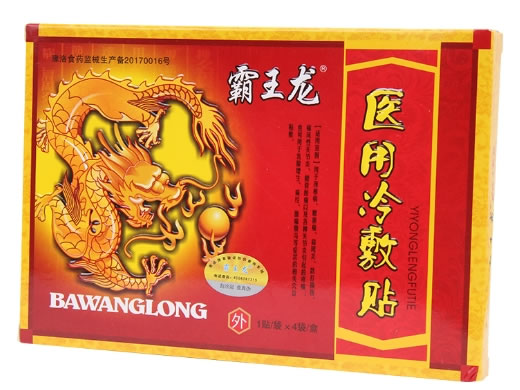 霸王龙医用冷敷贴招商代理 综合部位型 4贴