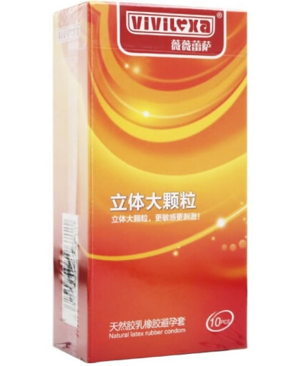 薇薇蕾萨天然胶乳橡胶避孕套招商代理 10只