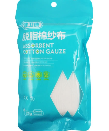 健卫康脱脂棉纱布招商代理 25g