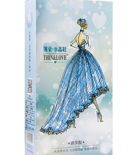 薄爱水晶鞋天然胶乳橡胶避孕套招商代理 光面型 108只