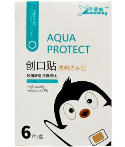 倍适威创口贴招商代理 6片 透明防水型