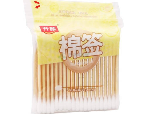 开颜棉签招商代理 袋装 100支 浙江红雨医药用品
