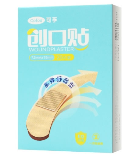 可孚创口贴招商代理 高弹舒适型 20片