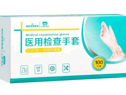大麦有品医用检查手套招商代理 PVC型 100只 M号