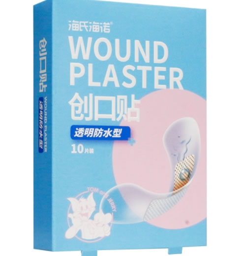 海氏海诺创口贴招商代理 透明防水型 10片 青岛海诺