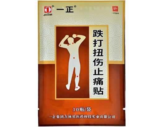 一正跌打扭伤止痛贴招商代理 10贴 一正集团