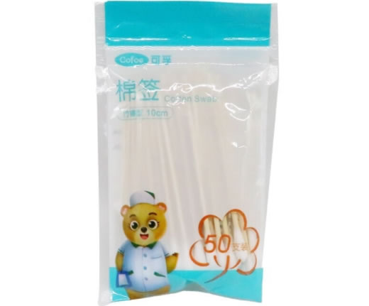 可孚棉签招商代理 10cm*50支
