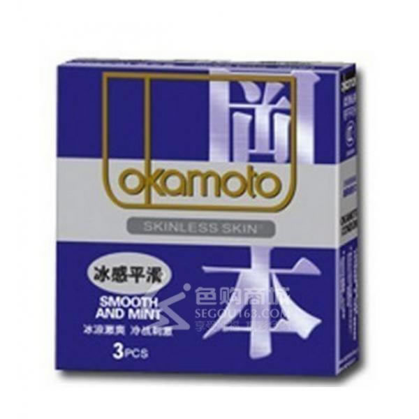 天然胶乳橡胶避孕套(冈本避孕套 冰感平滑)招商代理 3只 日本