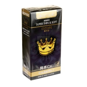 天然胶乳橡胶避孕套(冈本OK安全套皇冠超薄柔软)招商代理 :天然胶乳橡胶避孕套(冈本OK安全套皇冠超薄柔软) 12只 日本