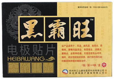 黑霸旺 电极理疗贴电极贴片招商代理 4贴 保定辉瑞