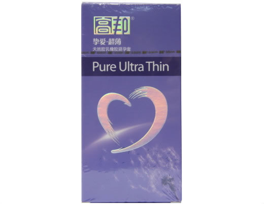 高邦天然胶乳橡胶避孕套招商代理 挚爱超薄 12只