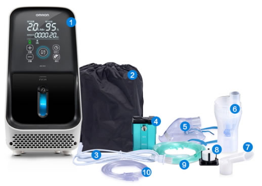 欧姆龙医用分子筛制氧机招商代理 HAO-2210 深圳心诺智造