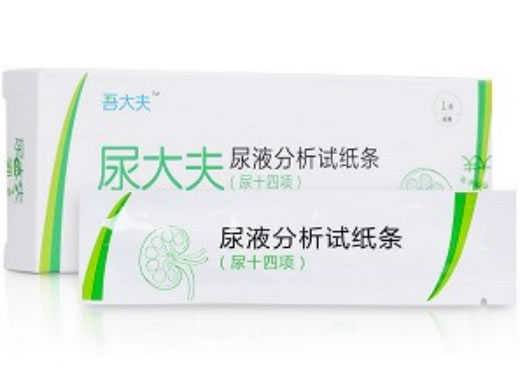 吾大夫/尿大夫尿液分析试纸条(干化学法)招商代理 Urine-T-14 1条