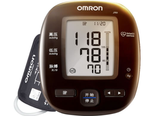 欧姆龙电子血压计自動電子血圧計招商代理 J751 日本
