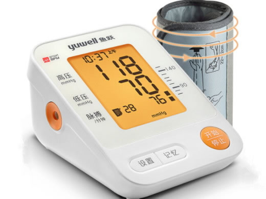 鱼跃臂式电子血压计招商代理 鱼跃 YE670B
