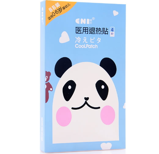 埃尼医用退热贴招商代理 护脑型(BB装) 4片