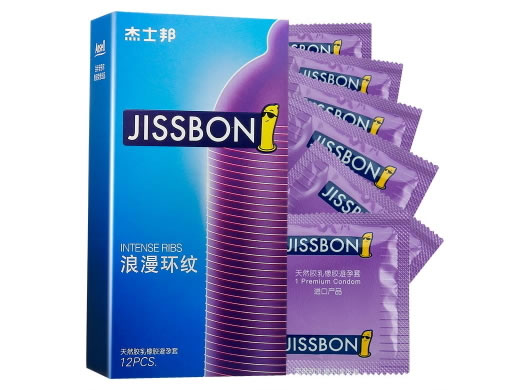 杰士邦浪漫环纹避孕套招商代理 12只 泰国