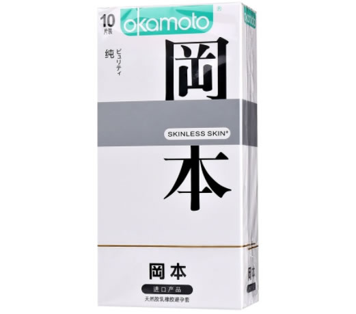 冈本避孕套天然胶乳橡胶避孕套招商代理 10片装 日本