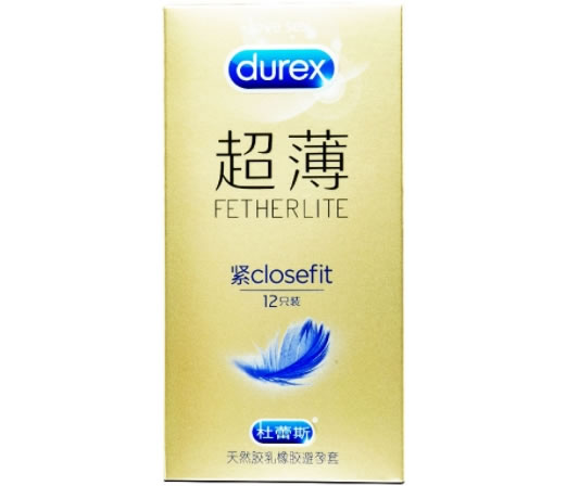 杜蕾斯天然胶乳橡胶避孕套招商代理 紧型超薄装 12只装