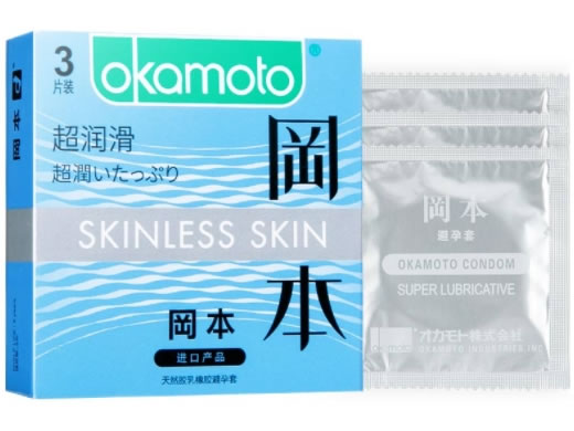 冈本避孕套 超润滑招商代理 3只 日本 冈本株式会社