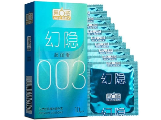 第6感天然胶乳橡胶避孕套招商代理 第6感 10只