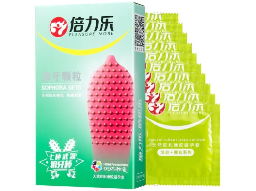 倍力乐天然胶乳橡胶避孕套招商代理 倍力乐 10只