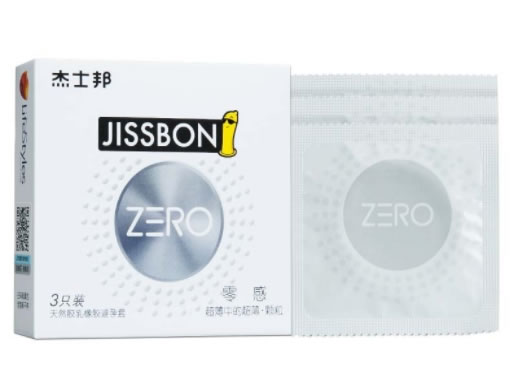 杰士邦天然胶乳橡胶避孕套招商代理 3只