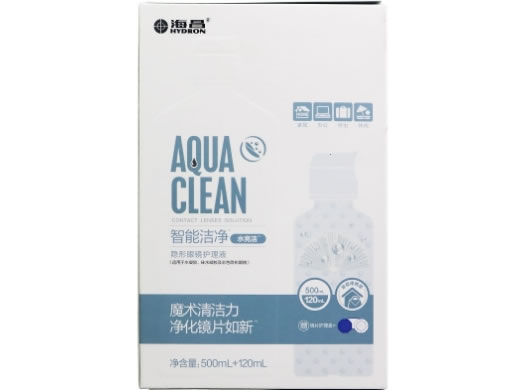 海昌/智能洁净隐形眼镜护理液招商代理 500ml+120ml 海昌