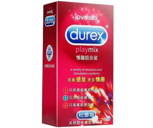 杜蕾斯天然胶乳橡胶避孕套招商代理 12只