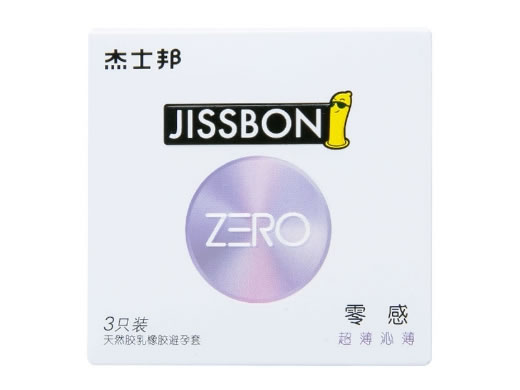 杰士邦天然胶乳橡胶避孕套招商代理 3只装