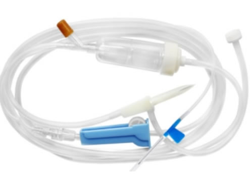 益康一次性使用精密过滤输液器 带针招商代理 6号 江西益康