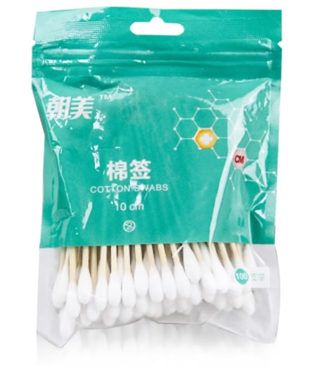 朝美棉签招商代理 10cm*100支