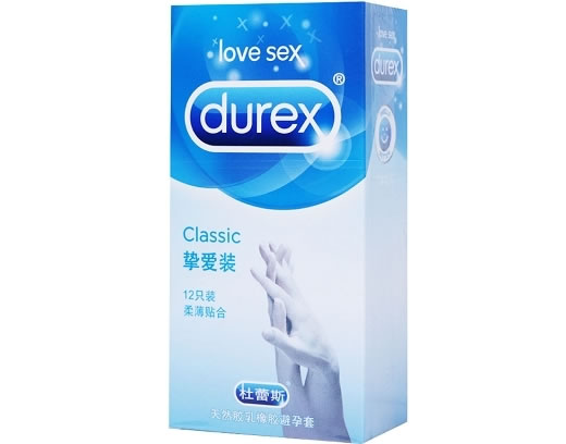 杜蕾斯天然胶乳橡胶避孕套招商代理 12只装