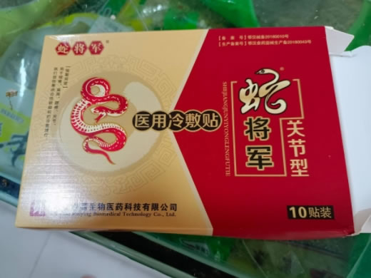 蛇将军医用冷敷贴招商代理 10贴