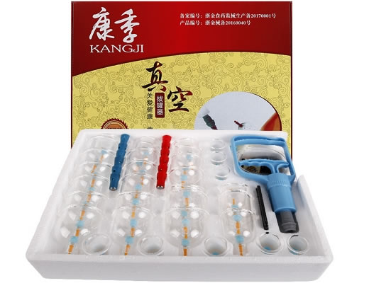 康季真空拔罐器招商代理 32罐装 康季