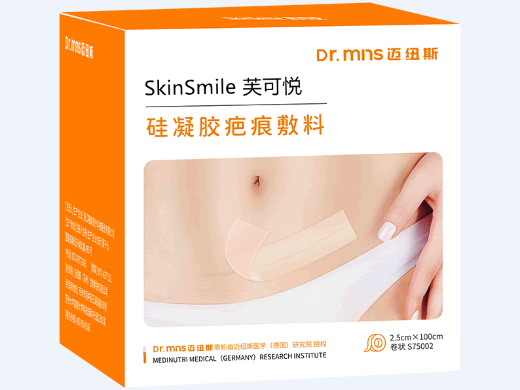 迈纽斯/芙可悦硅凝胶疤痕敷料招商代理 2.5cm*100cm