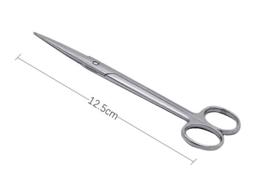 手术剪招商代理 直尖头 125mm 张家港市长新