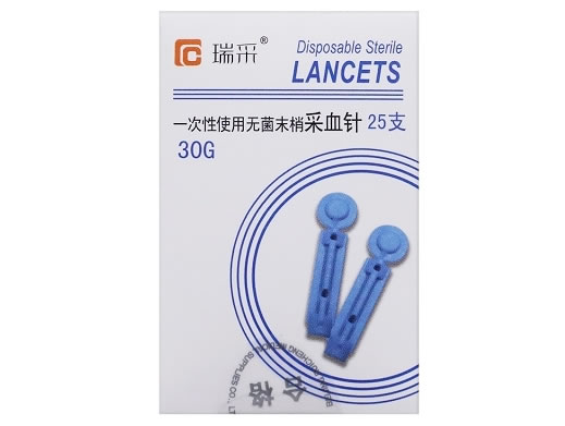 瑞采一次性使用无菌末梢采血针招商代理 30G*25支