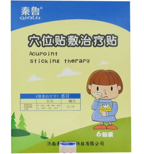 秦鲁穴位贴敷治疗贴招商代理 6贴 秦鲁