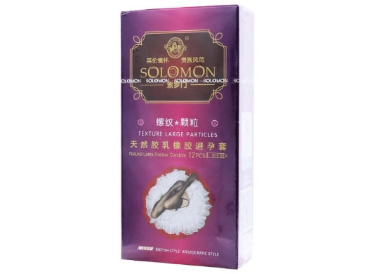 索罗门天然胶乳橡胶避孕套招商代理 索罗门